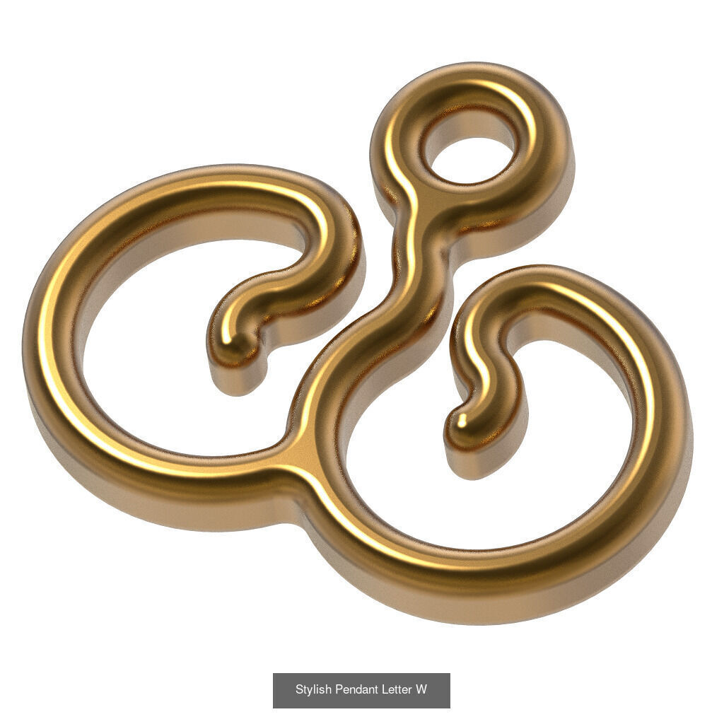 EXQUISITE FANCY PENDANT PACK 3D Model Collection_13