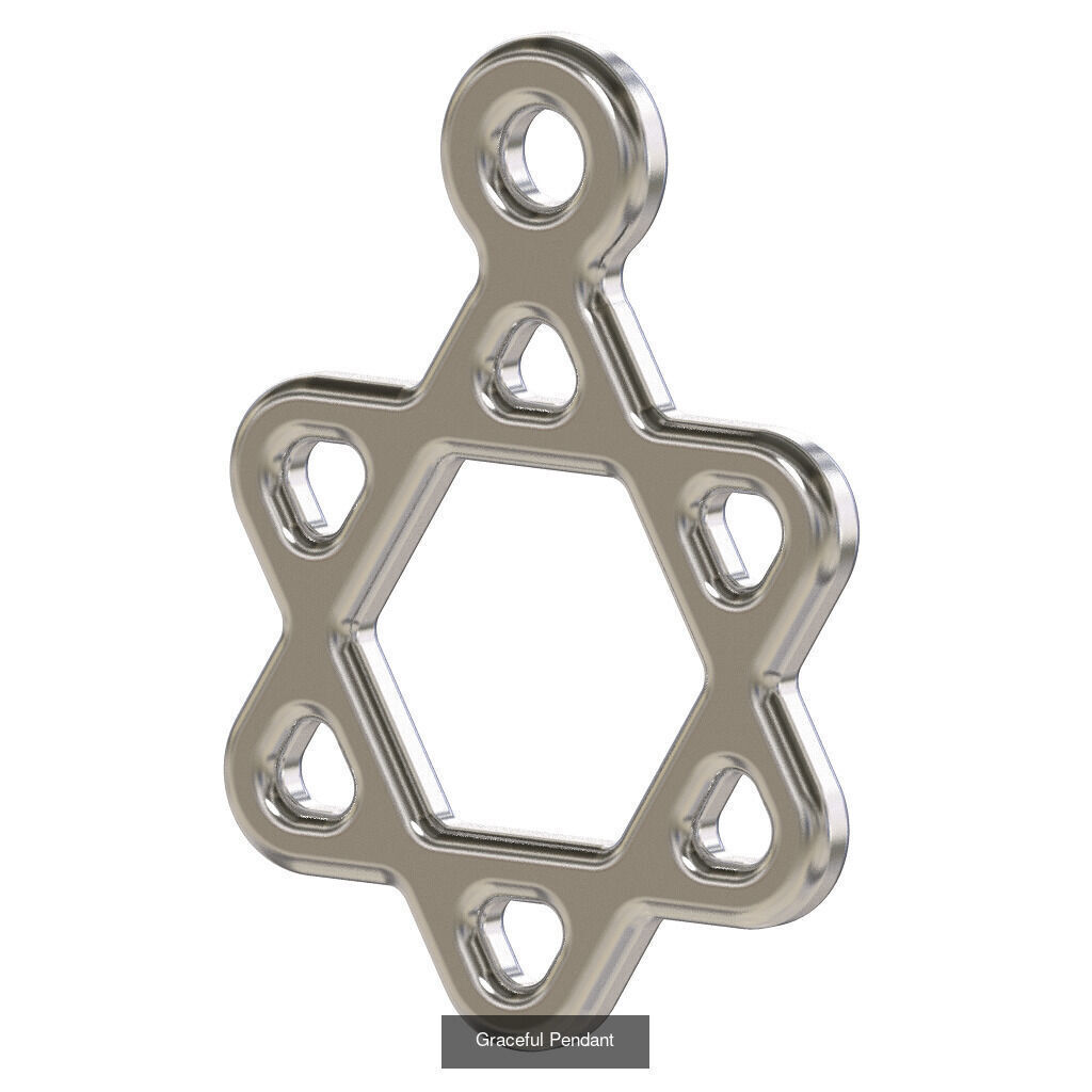 EXQUISITE FANCY PENDANT PACK 3D Model Collection_18