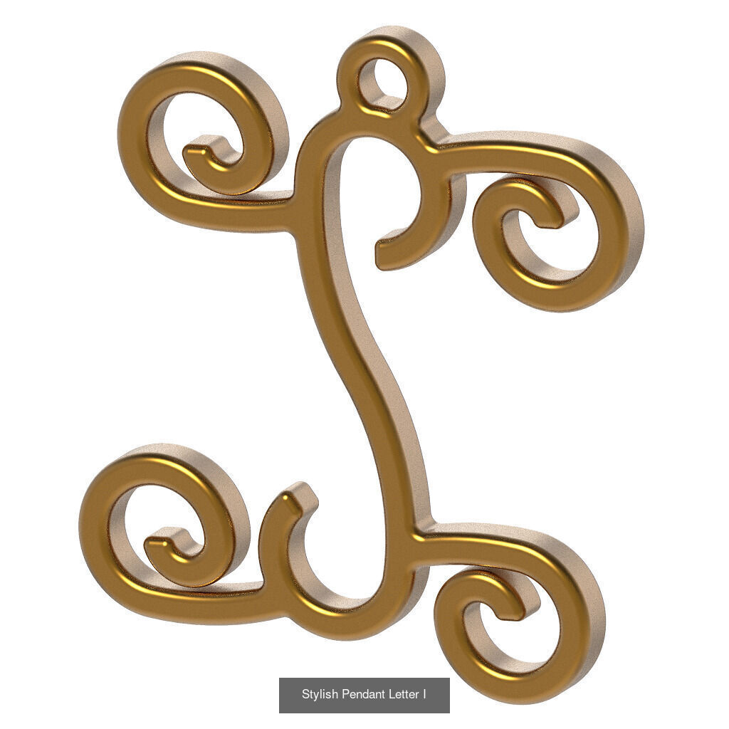 EXQUISITE FANCY PENDANT PACK 3D Model Collection_3