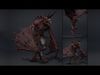 Ashen Brutal Warrior Low-poly 3D model_10