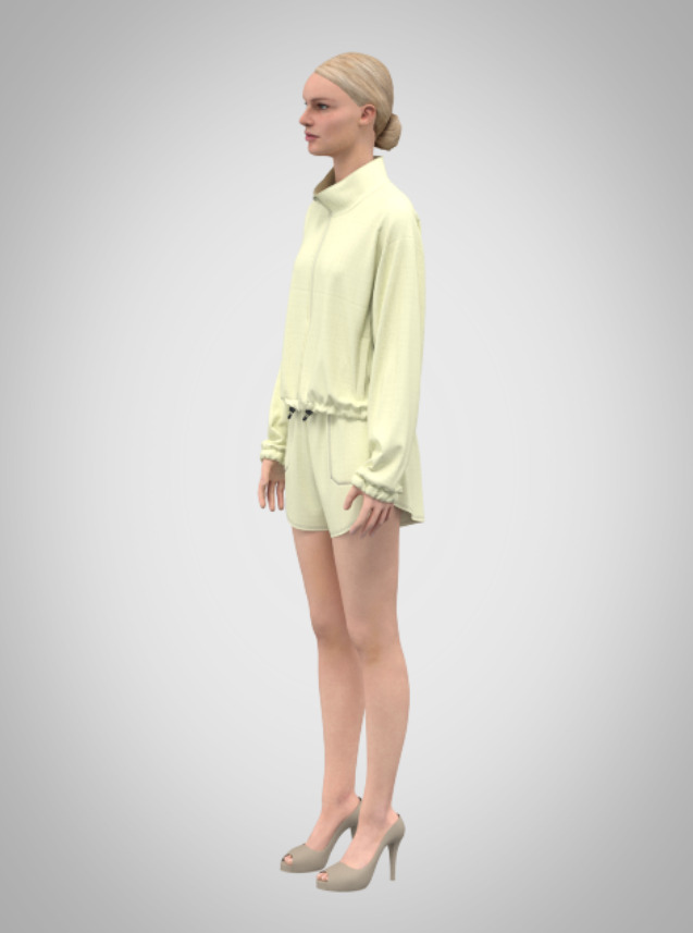 Luna Lounge Set 3D print model_3