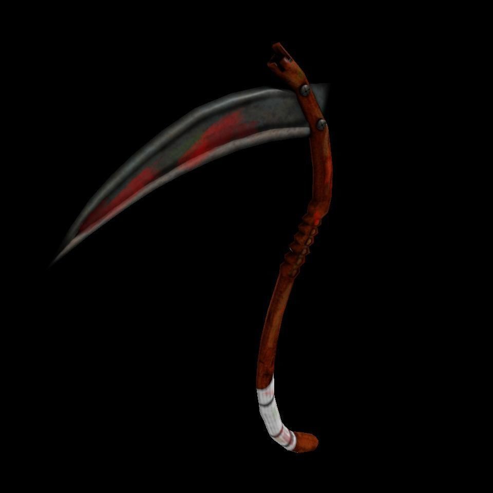 Scythe LowPoly sacrificial Free low-poly 3D model_2