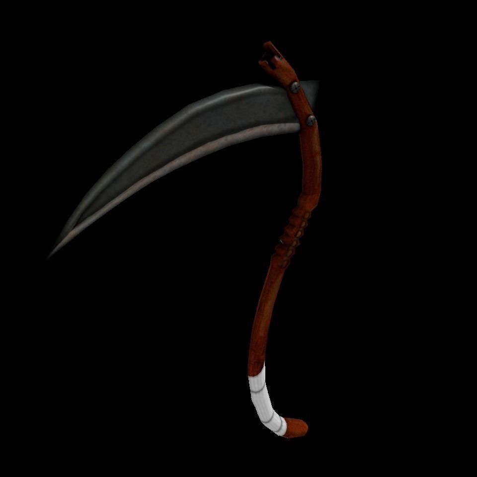 Scythe LowPoly sacrificial Free low-poly 3D model_3