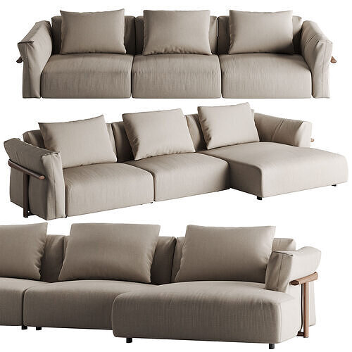 Porada Ronny Sofa 3D model