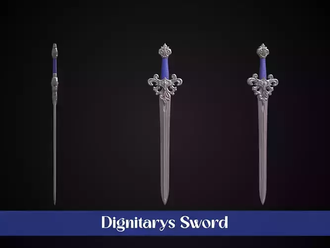 Stylized Ceremonial Royal Sword - Dignitarys