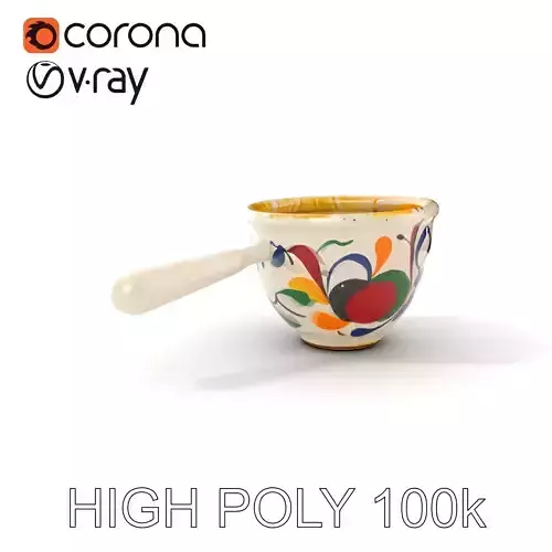 Decorative Ceramic Colander Model Pack