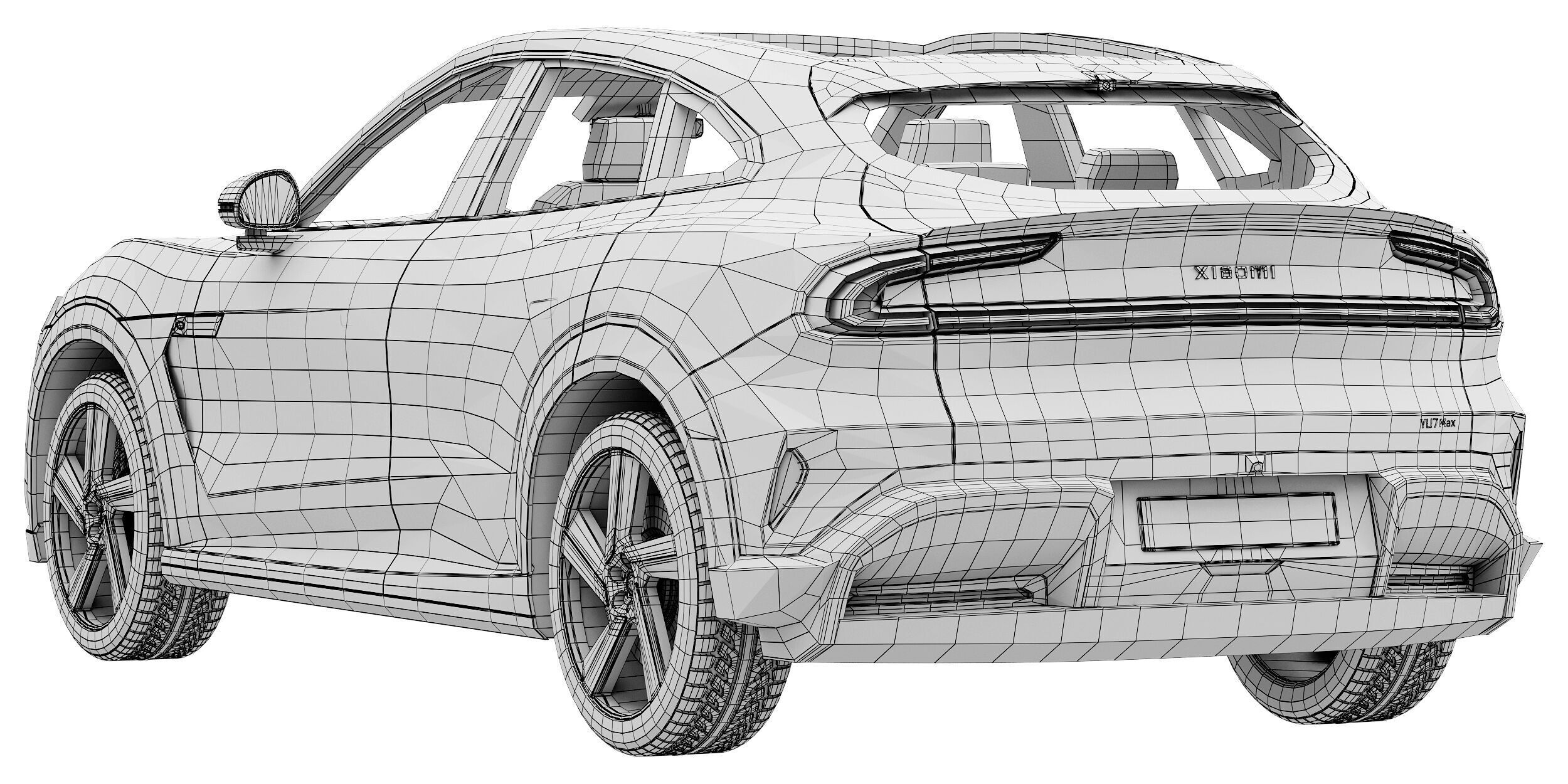 Xiaomi YU7 2025 3D model_15