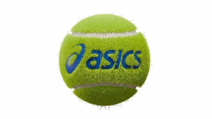 Free Tennis Ball Pack LOGO Realistic 3D Model