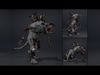 Dreadflame Low-poly 3D model_8