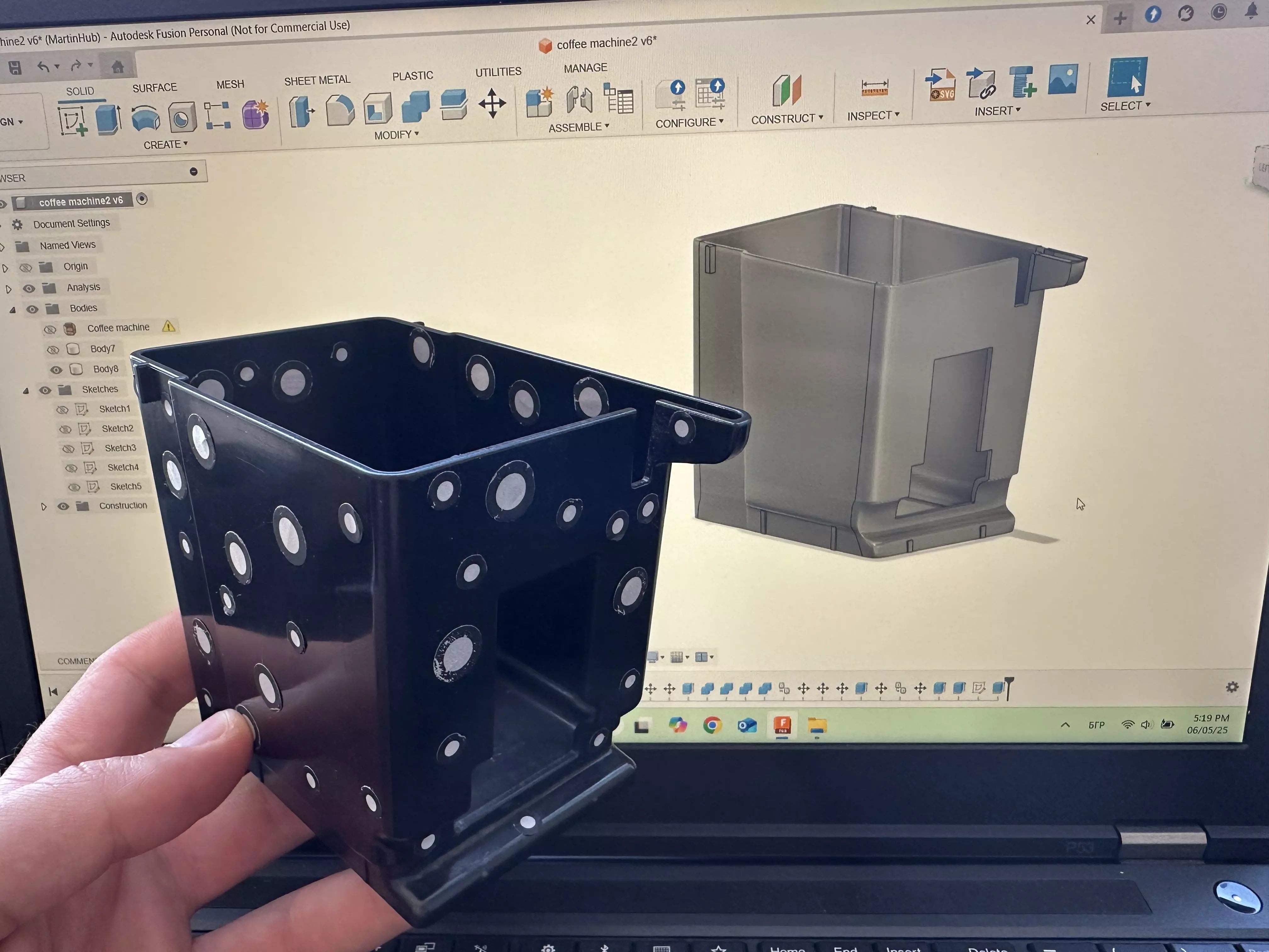 Nespreso M500 expert 3D print model_0