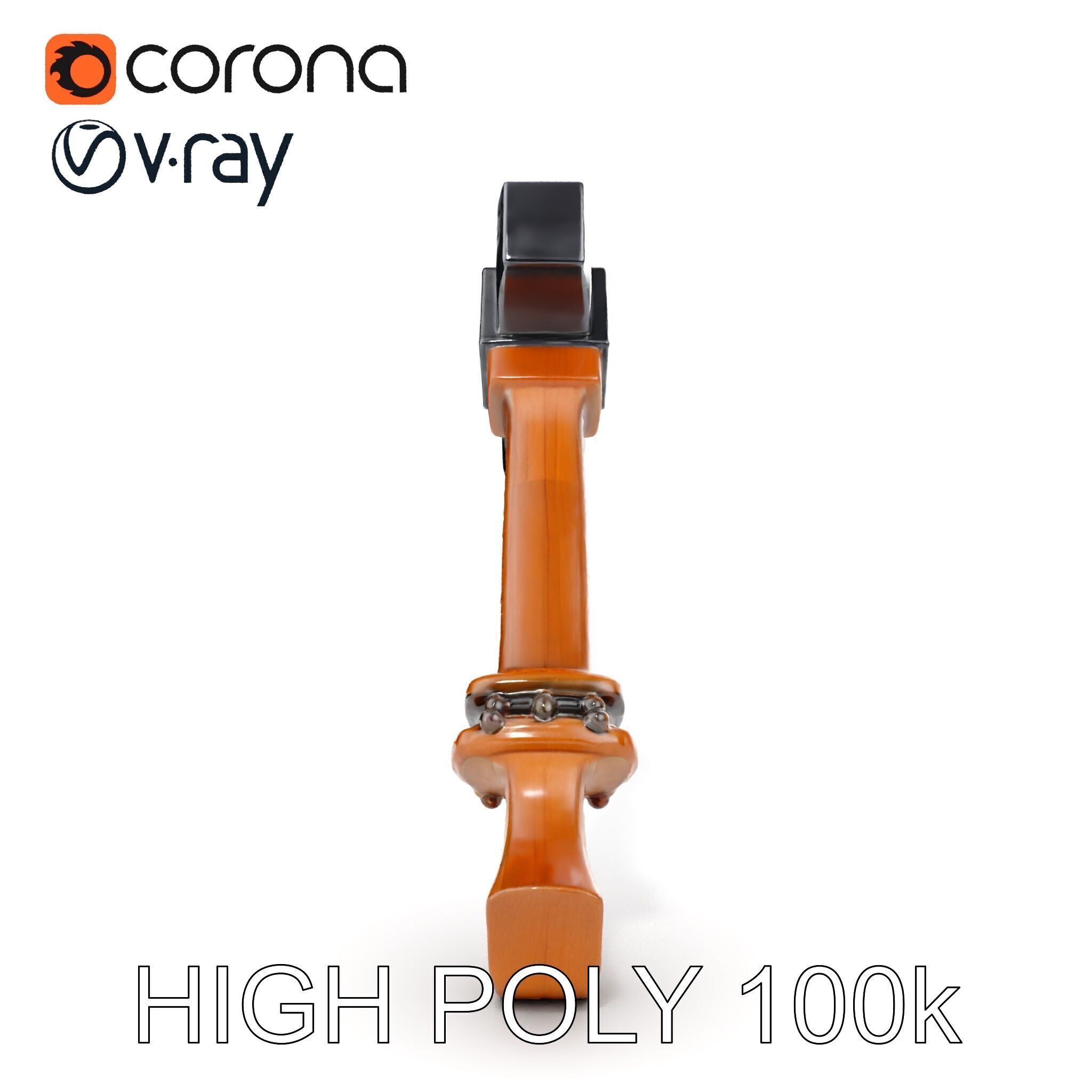 Fantasy Battle Axe with Gem Model Pack Low-poly 3D model_23