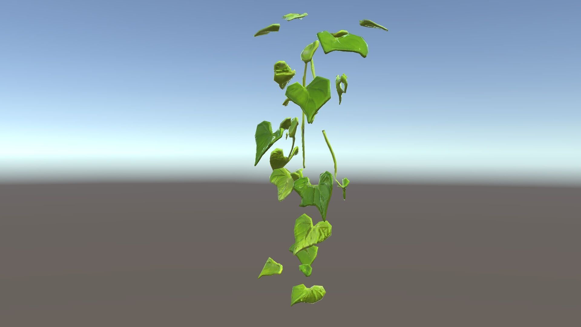 Climbing Ivy Plant Model Pack for Architectural Visualization Low-poly 3D model_13