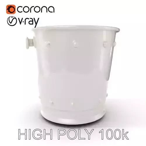 Stainless Steel Ice Bucket Model Pack