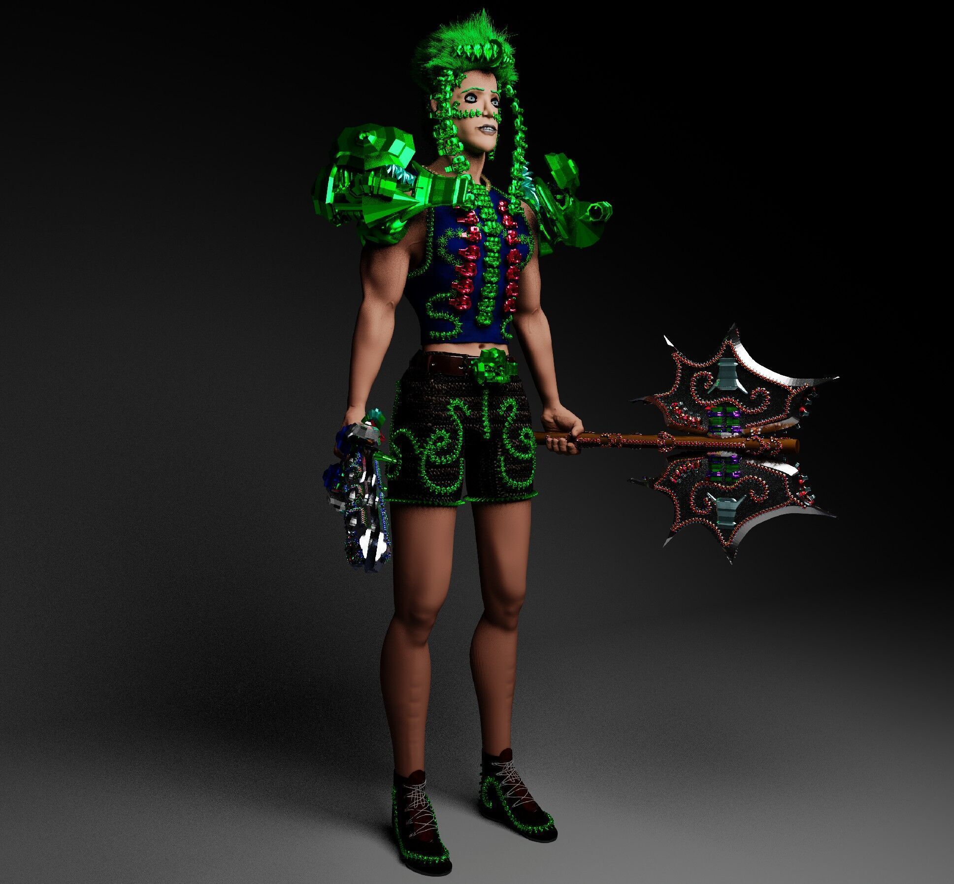 Knight Arturinho 3D model_1