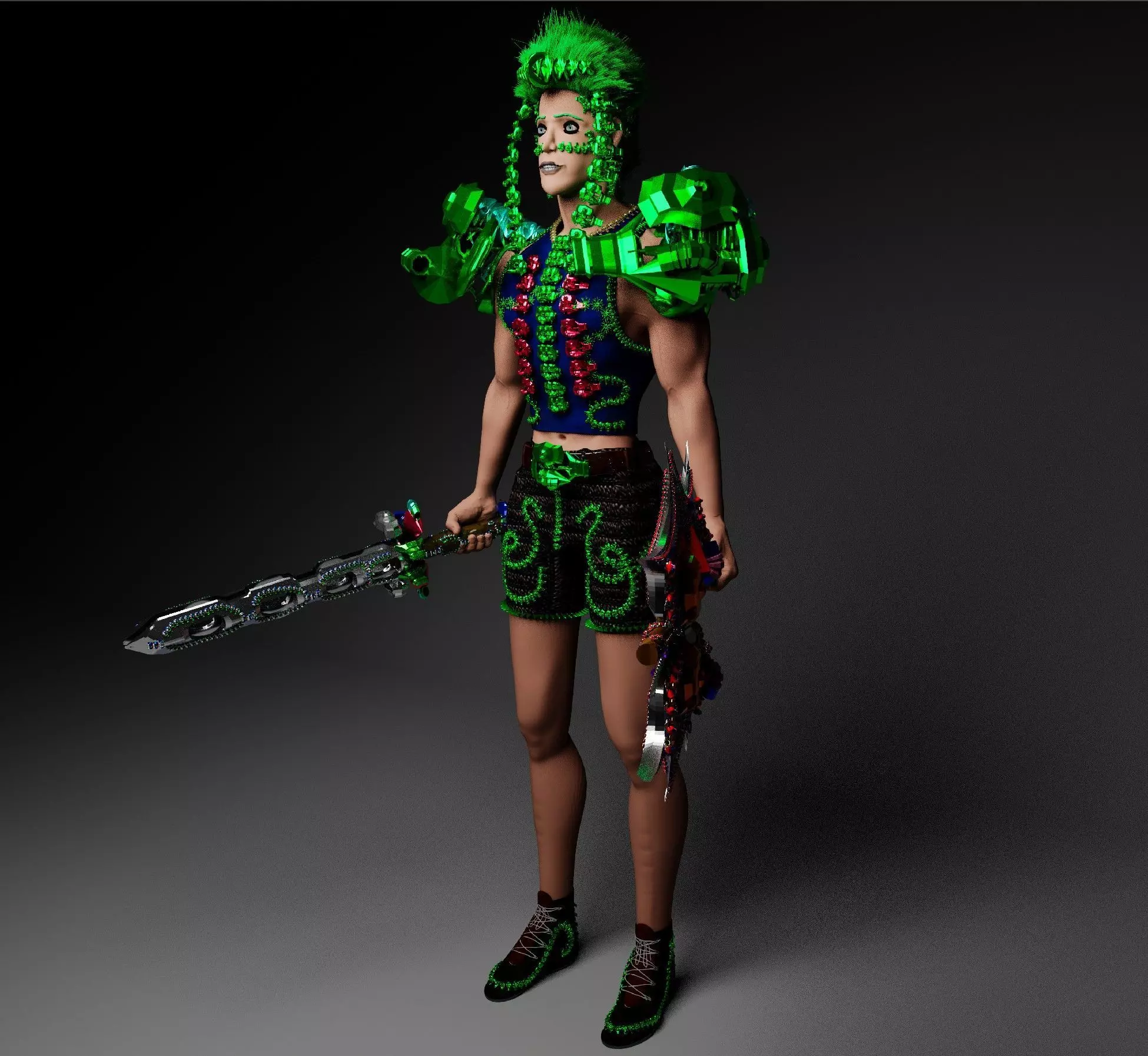 Knight Arturinho 3D model_0