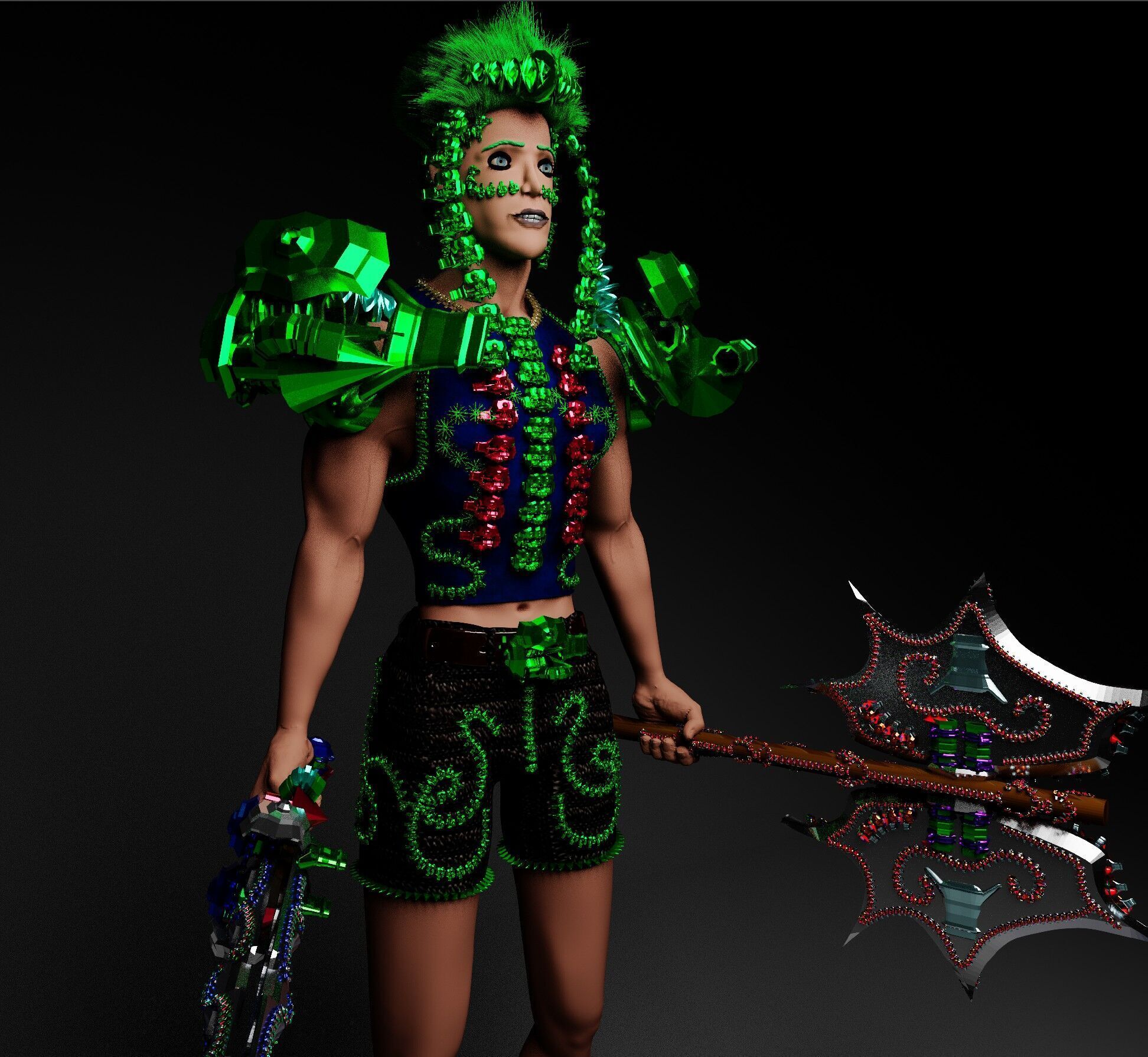 Knight Arturinho 3D model_2