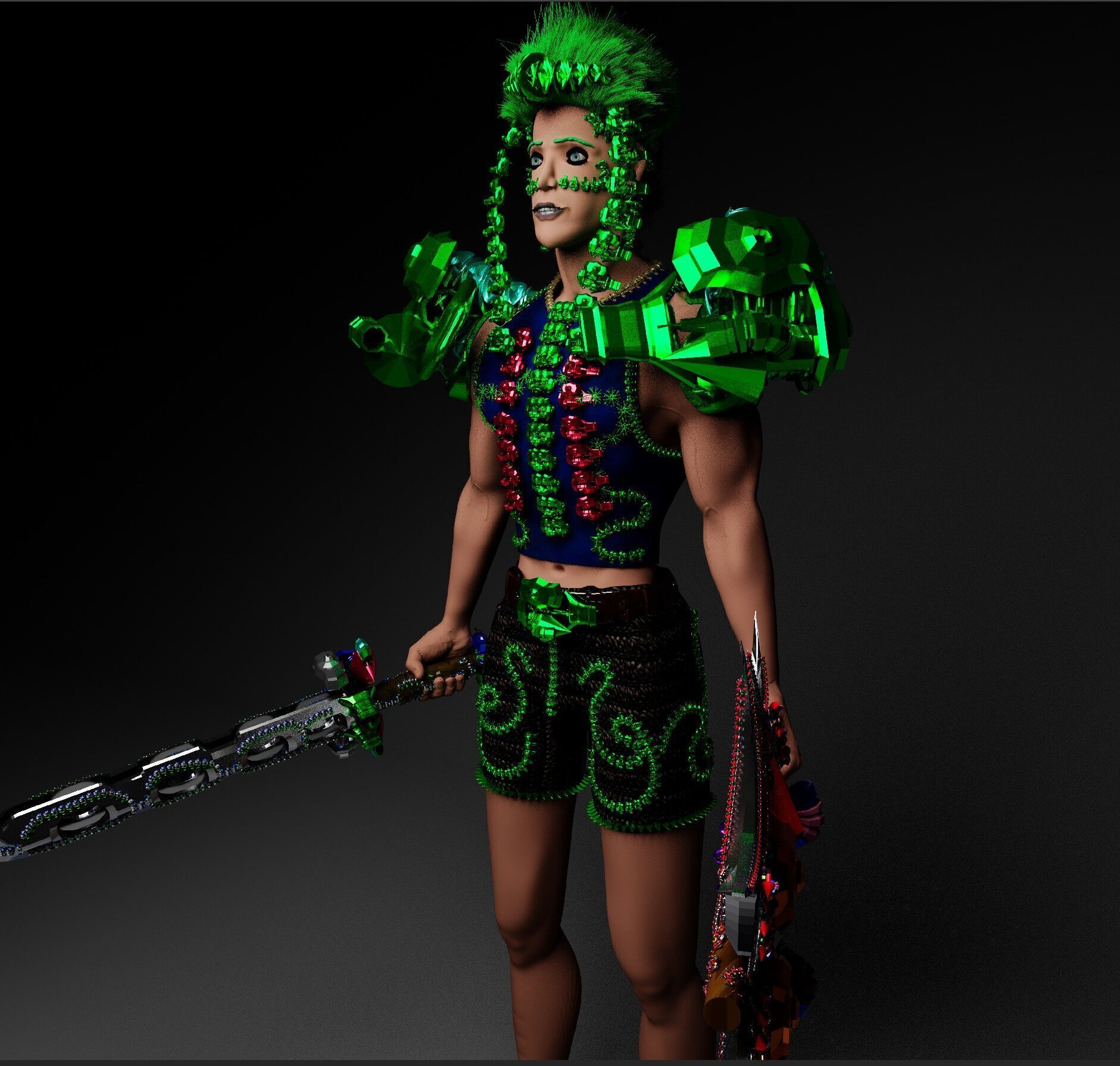 Knight Arturinho 3D model_3