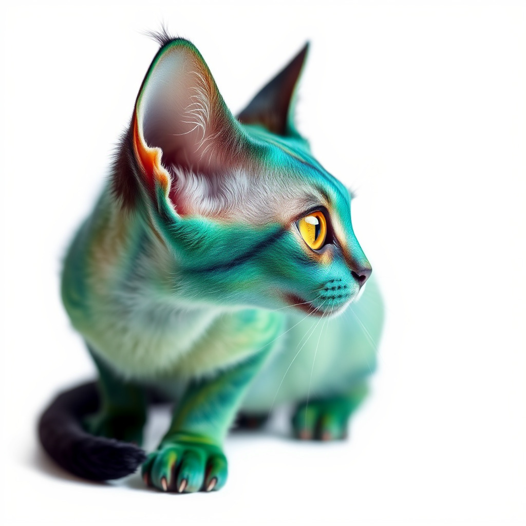 Fantasy Cat Model Pack Low-poly 3D model_2