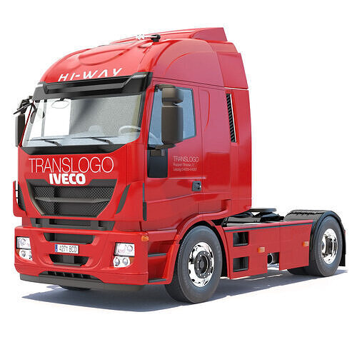IVECO Stralis Hi-Way Head 3D model