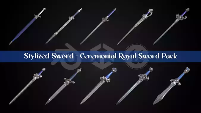 Stylized Sword - Ceremonial Royal Pack