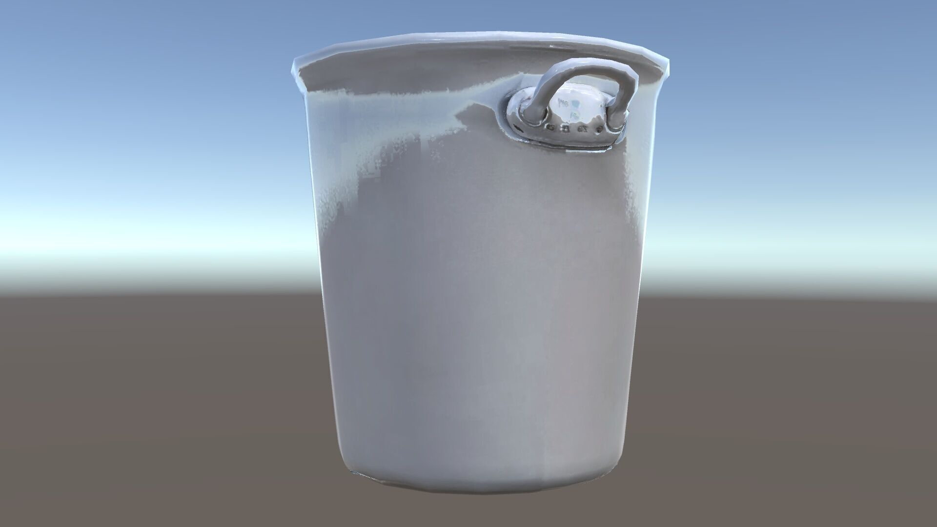 Metallic Ice Bucket Model Pack Low-poly 3D model_34