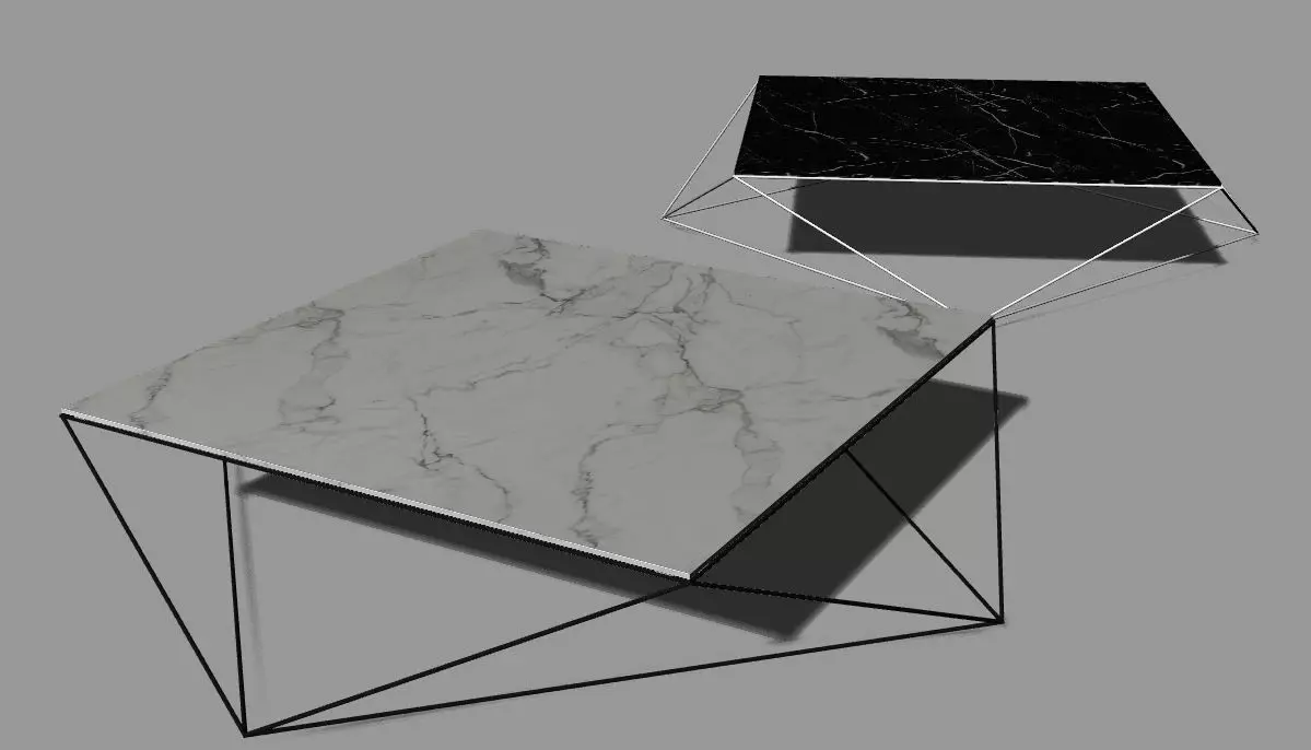 coffee table Free 3D model_0