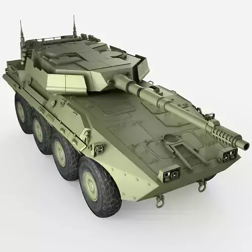 B1 Centauro tanks model 3D model