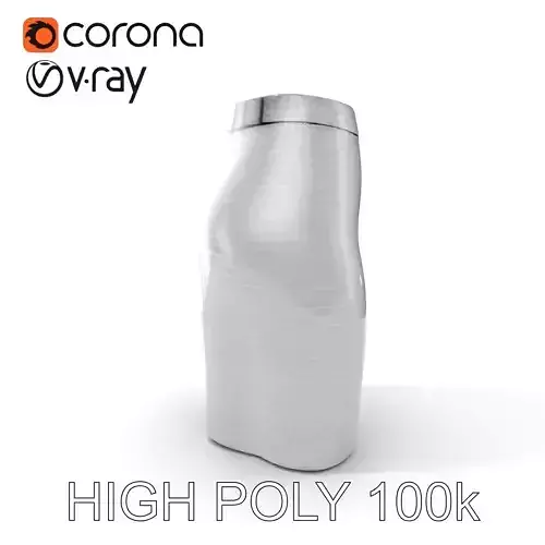 Stylish Pencil Skirt Model Pack