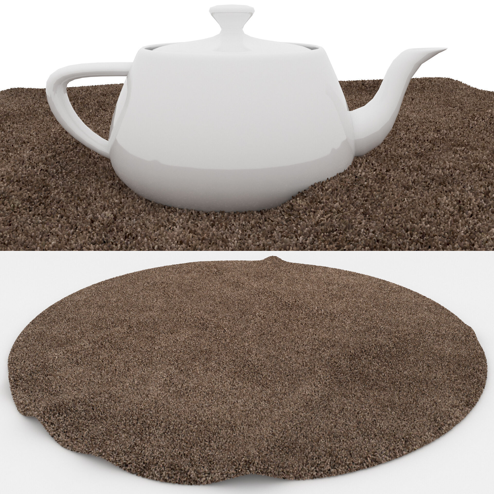 Rugs No 1032 Low-poly 3D model_1