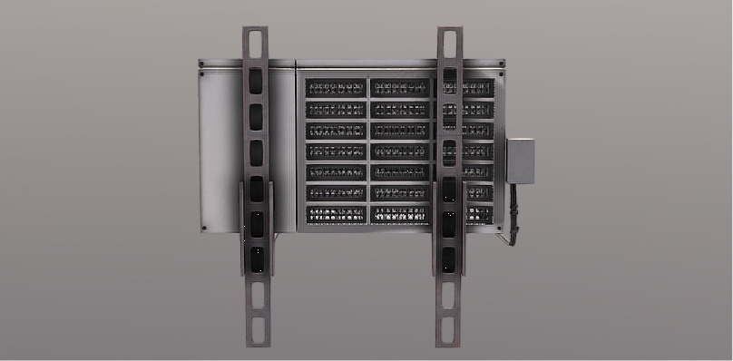 Realistic Industrial Air Conditioning Outdoor Unit 3D Model  Low-poly 3D model_4