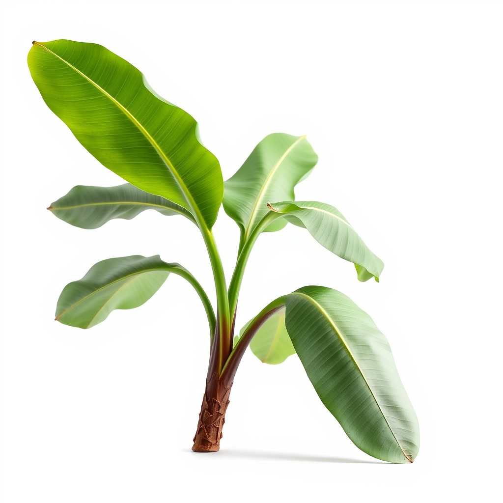 Banana Plant D Model Pack with PBR Textures Low-poly 3D model_3