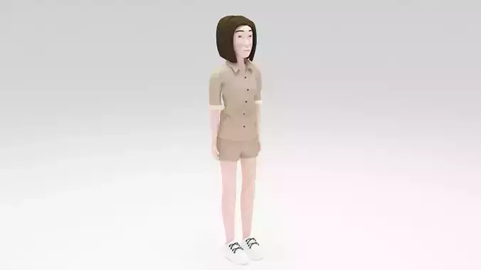 Character Temish Rigged 