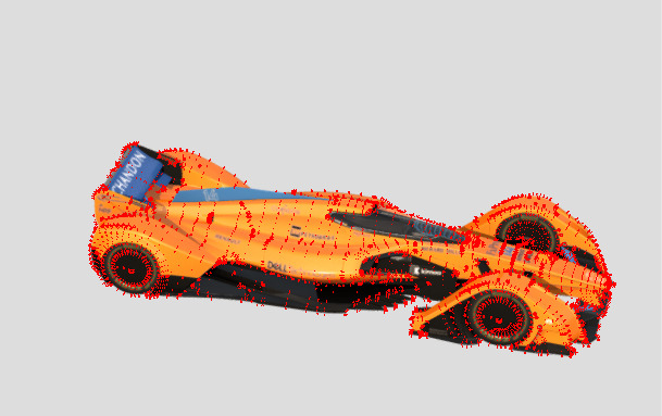 McLaren X2 Concept Futuristic AeroTech Hypercar 3D model_24