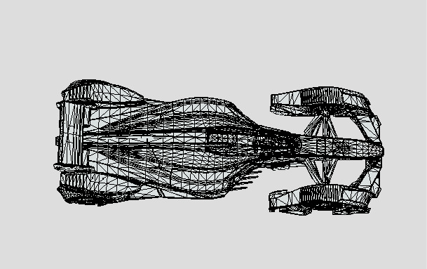 McLaren X2 Concept Futuristic AeroTech Hypercar 3D model_32