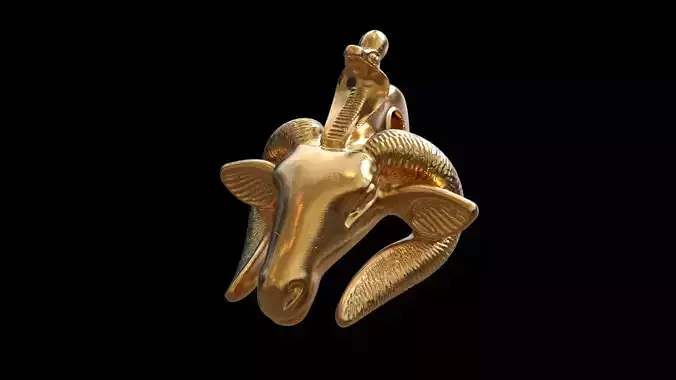 Ram head Amulet