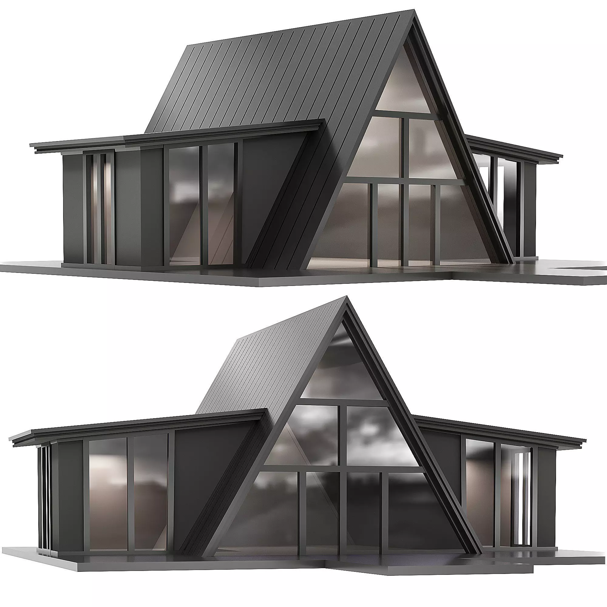 The Black Chalet 3D model