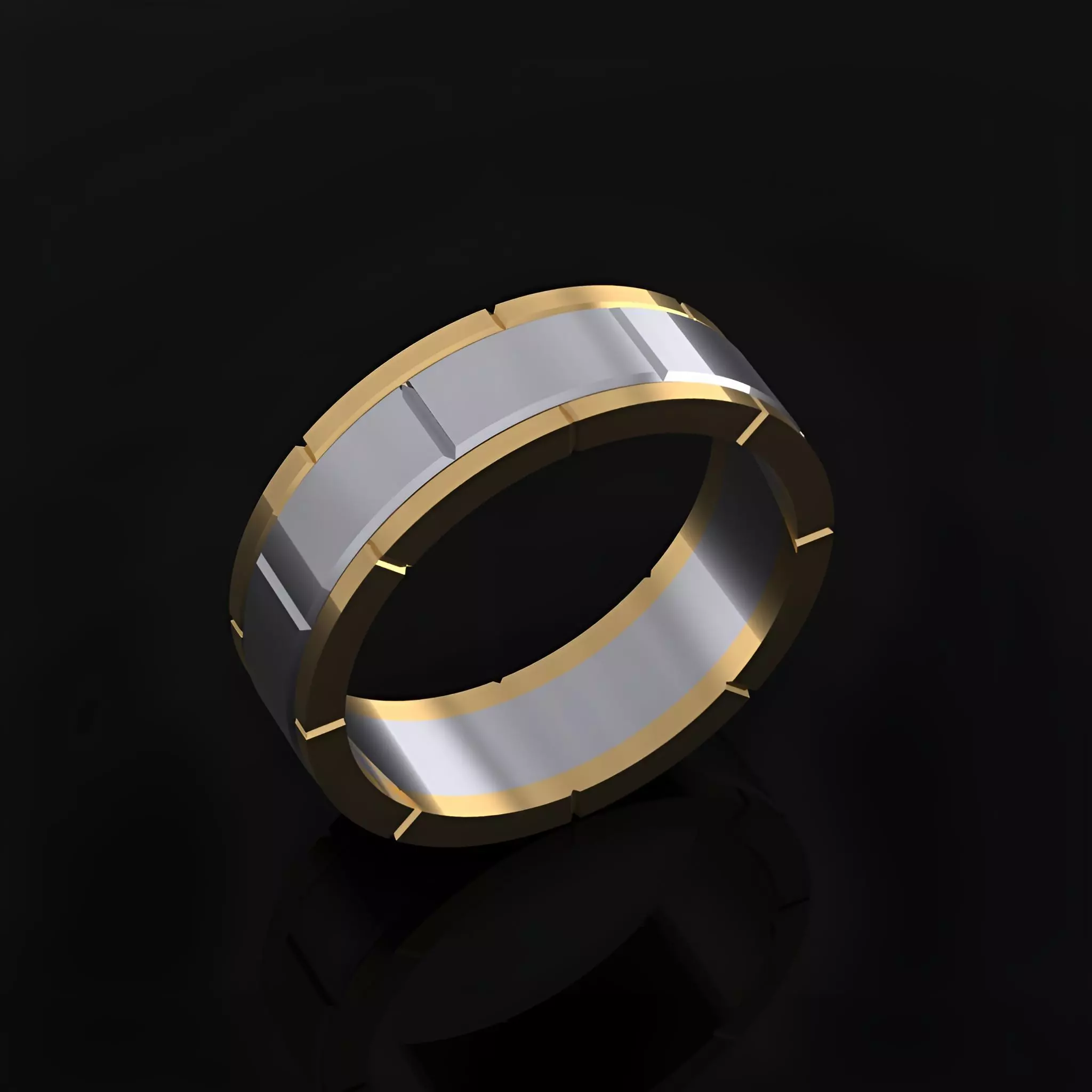 Wedding Band 3D print model_0