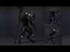 Dread Mage Low-poly 3D model_5