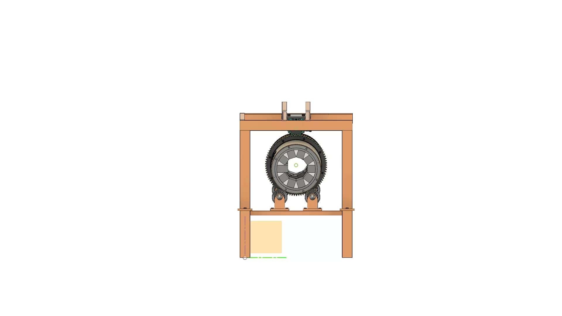 Rotary kiln built for Tropical Naturals Free 3D model