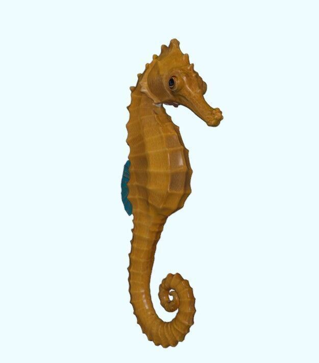 Seahorse Realistic Marine Figurine Free 3D print model_9