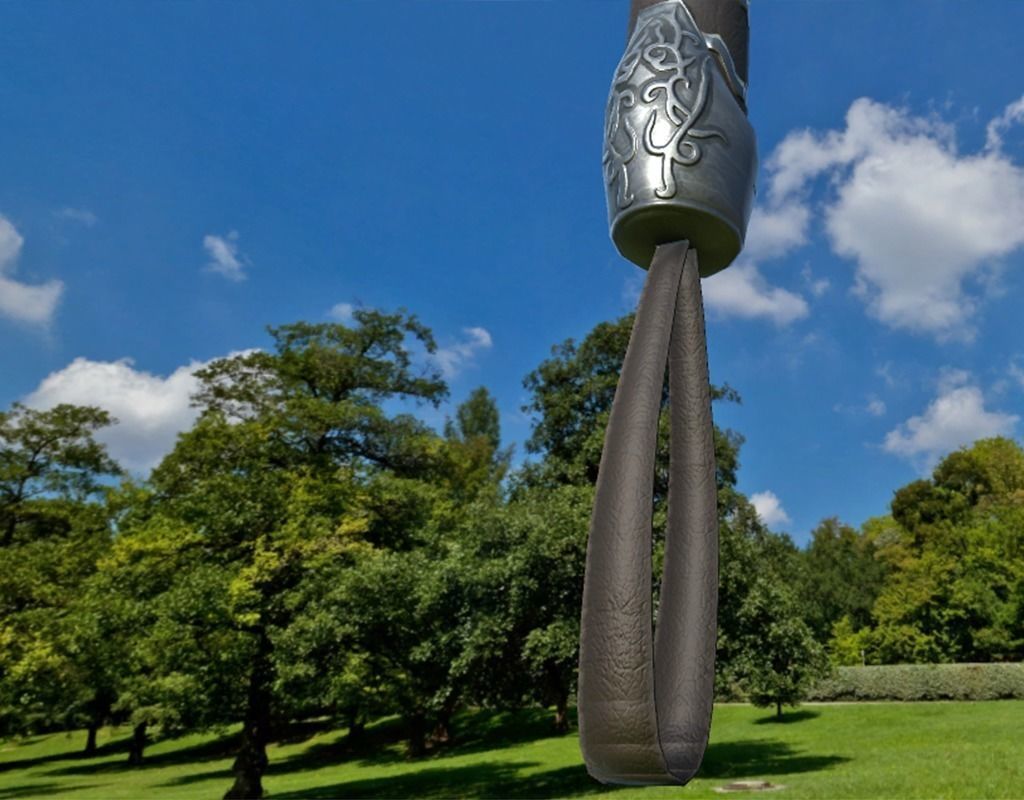 MJOLNIR  hammer Free low-poly 3D model_3