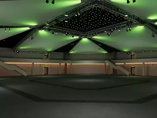 Exhibition Hall 40 3D model