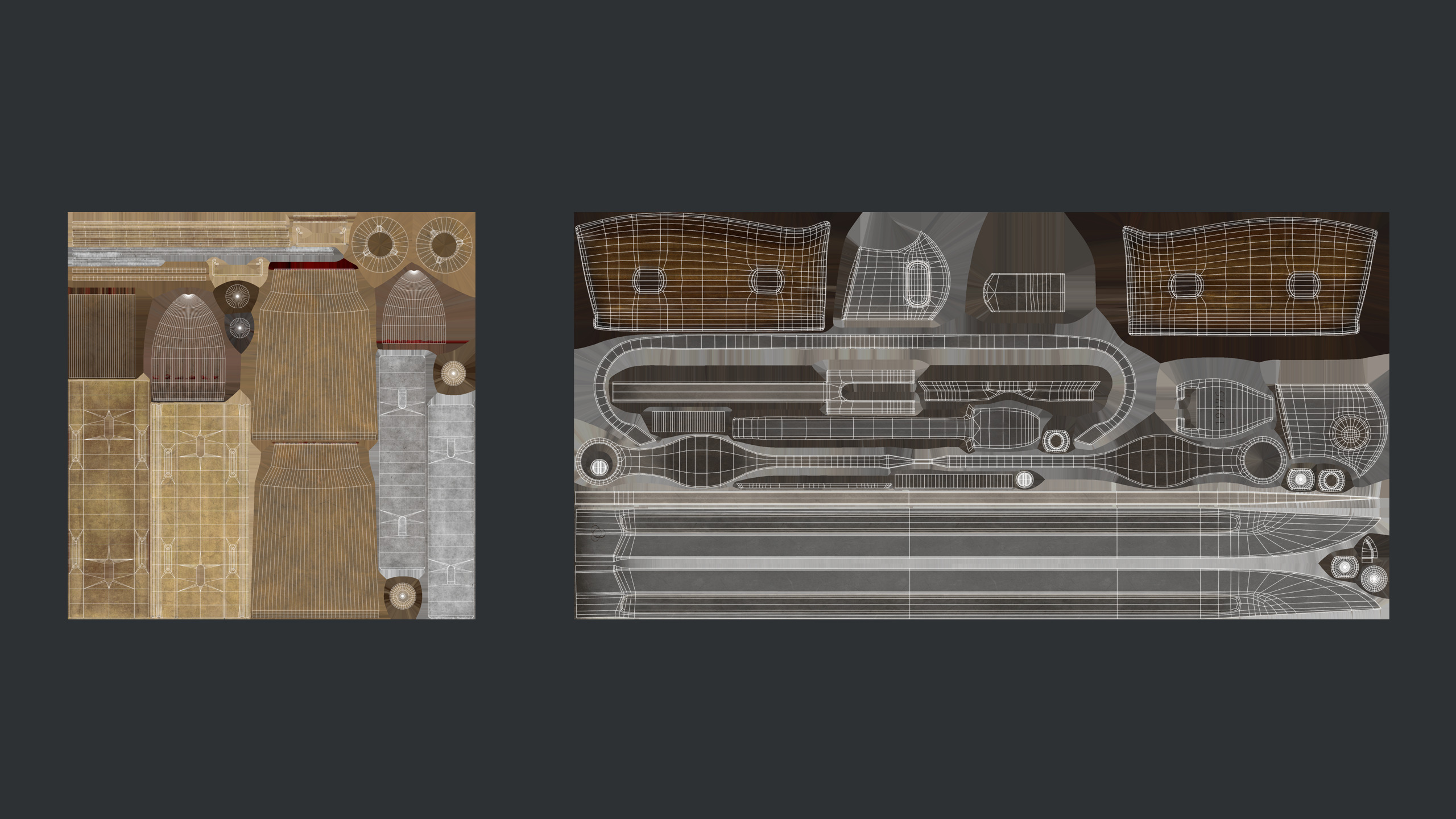 Arisaka Type99 Bolt-action Rifle Low-poly 3D model_17
