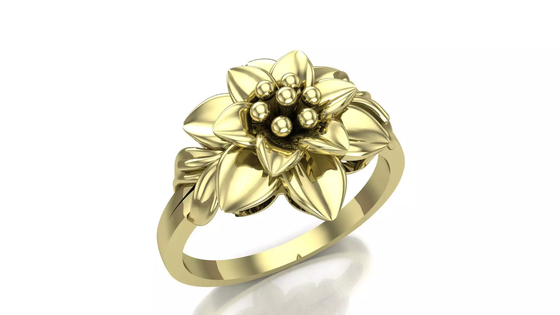 Rings flowers FL47326 3D print model