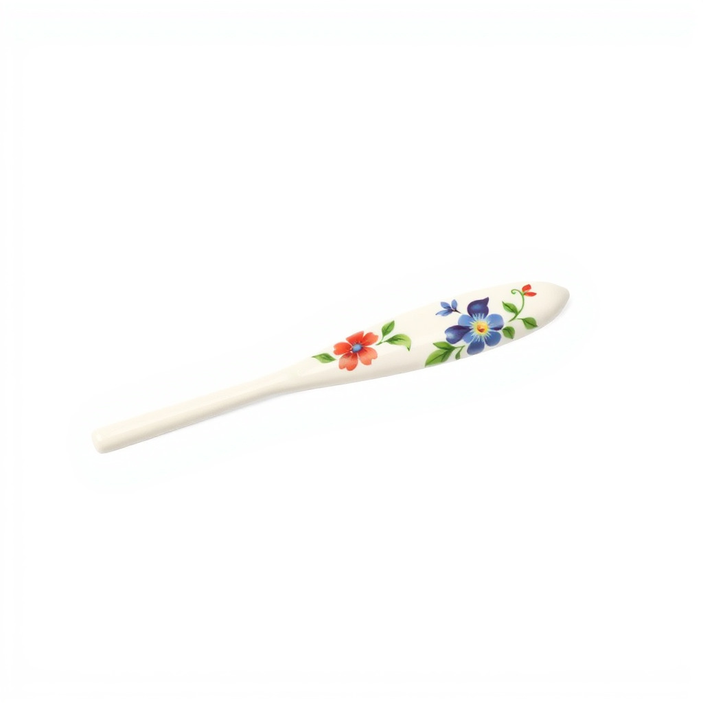 Decorative Floral Spoon D Model Pack Low-poly 3D model_3