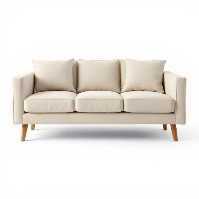 Modern 3-Seater Sofa 3D print model_0