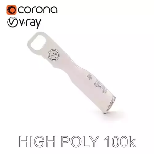 Decorative Bottle Opener D Model Pack