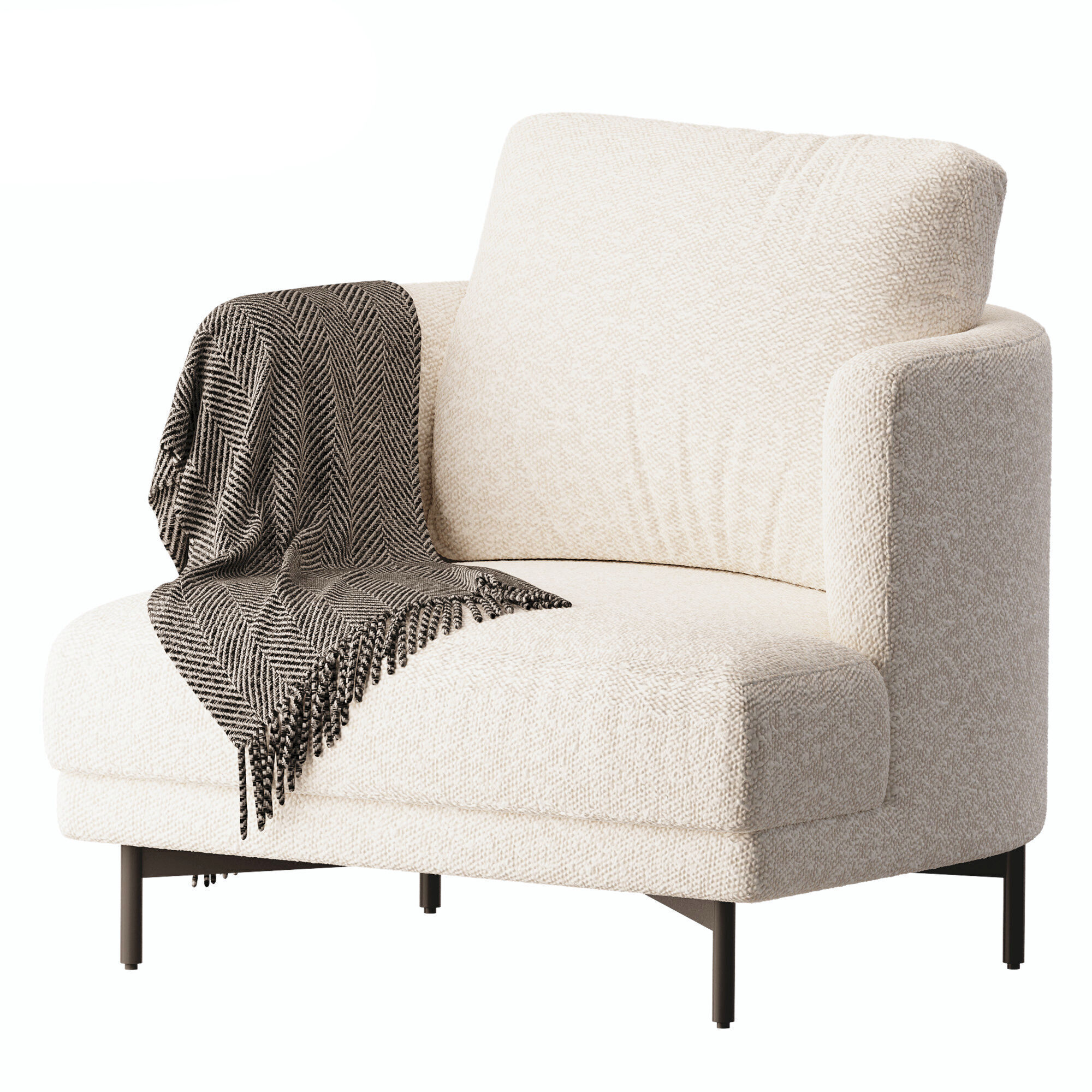 Nova Semicircular 3D model_7