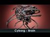 Cyborg Brain Low-poly 3D model_1