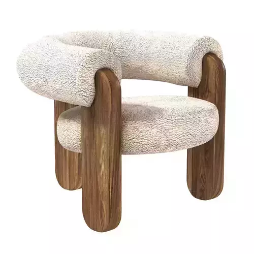 Nainoa alba chair 3D model